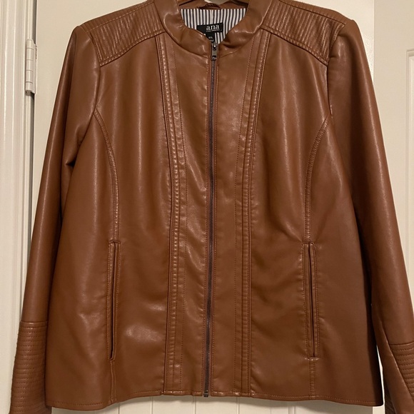 Faux Leather Ana Jacket - Picture 1 of 2